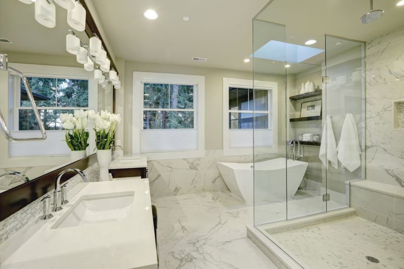 Spa-style Bathroom Features